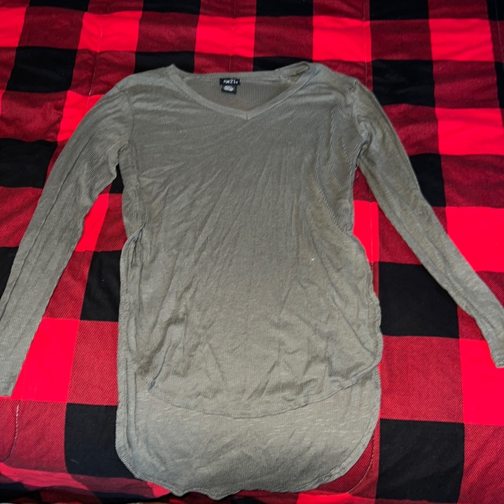 Army green long sleeve